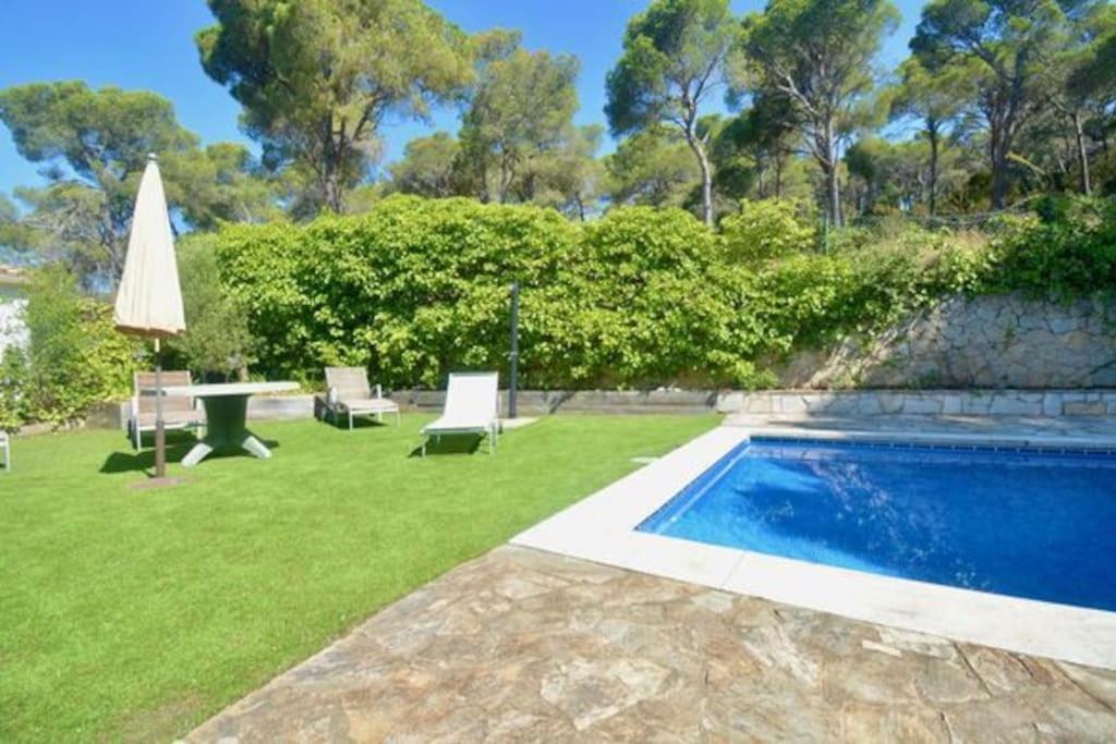 Villa En Platja De Aro With Pool 450M From The Beach بلاتجا ذارو المظهر الخارجي الصورة
