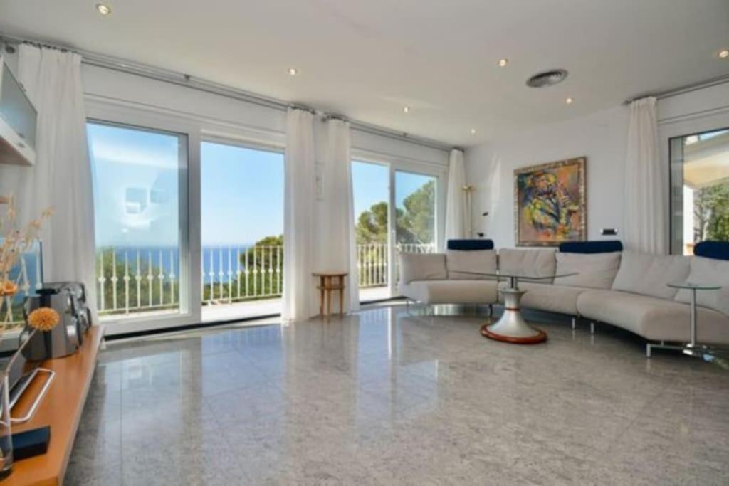 Villa En Platja De Aro With Pool 450M From The Beach بلاتجا ذارو المظهر الخارجي الصورة